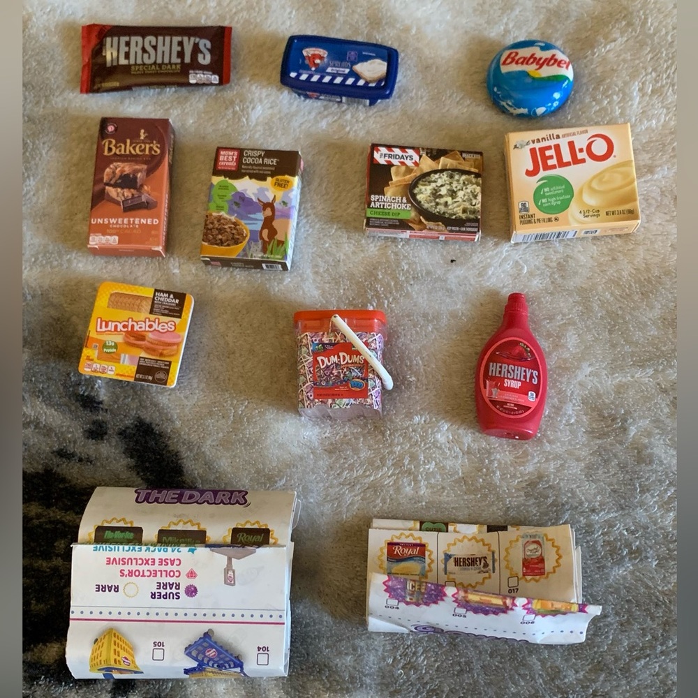 🍫 Mini Brands food bundle 🍭